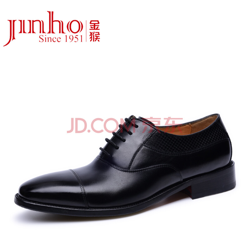 ½ðºï(Jinhou)˽È˶¨ÖÆ»éЬ·½Í·´òÀ¯Èý½ÓÍ·ÉÌÎñÕýװƤЬ D21Z218 ºÚÉ« 37Âë-47Âë