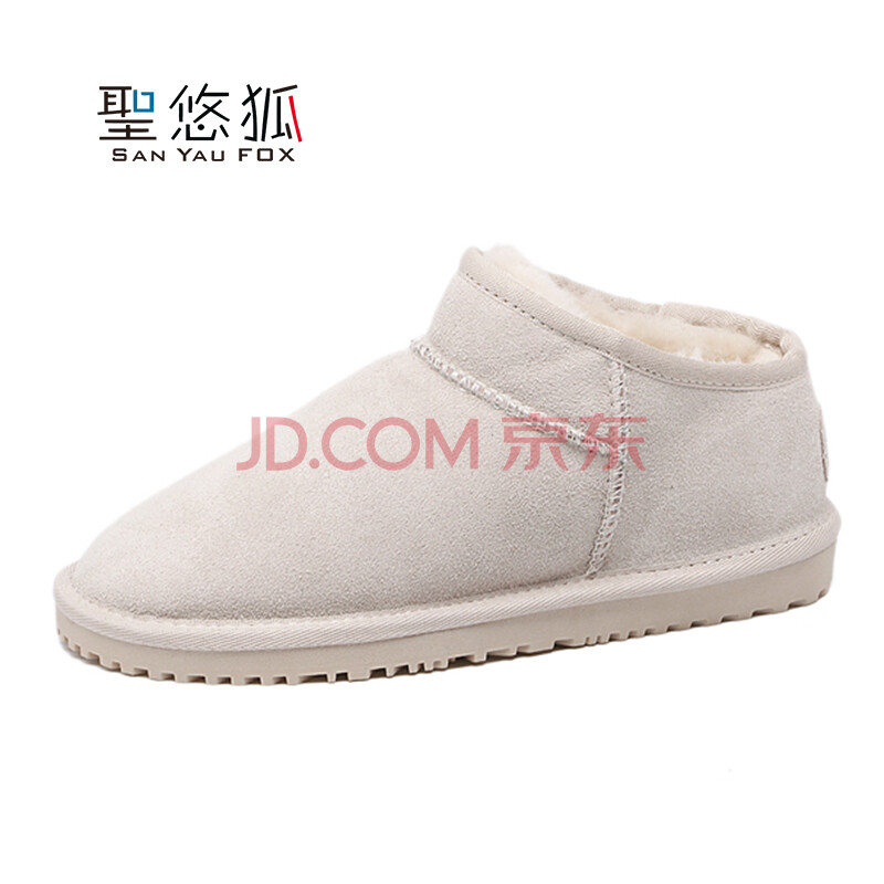 Ê¥ÓÆºü£¨shengyouhu£©Ð¿îʱÉÐÆ½µ×±£Å¯ÑòëѩµØÑ¥ÐÝÏÐÅ®¶ÌÑ¥¶¬¼¾Ñ¥ ɳɫ 38