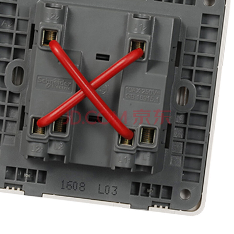 施耐德电气(schneider electric)开关插座 开关面板 一开多控开关