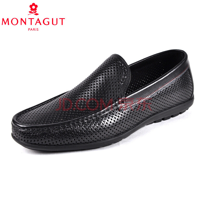 Montagut/ÃÎÌØ½¿Ð¿îÄÐÊ¿Í¸ÆøÉÌÎñÁ¹Ð¬ÕæÆ¤Ì×½ÅïÎ¿ÕÆ¤Ð¬44-48Âë´óÂëЬ ºÚÉ«A72271984A 45
