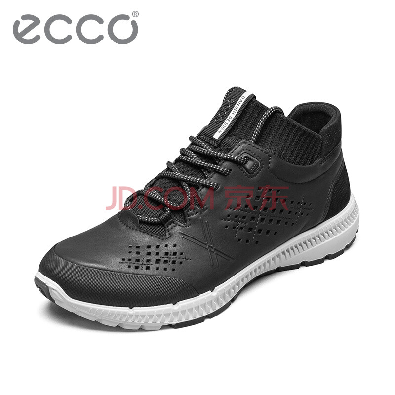 ECCO°®²½ ¸öÐÔʱÉдò¿×Í¸ÆøÔ˶¯ÐÝÏÐЬ ¼òÔ¼»ºÕðĥɰƤϵ´øÄÐЬ Ó¯ËÙ×Ù¼£861004 ºÚÉ«86100451707 41