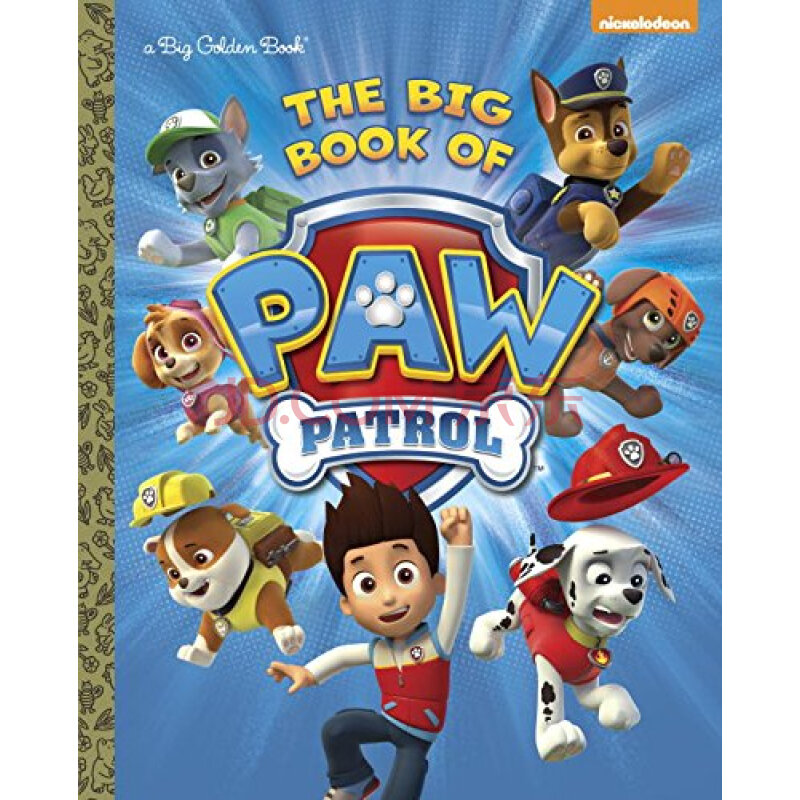 【预订】the big book of paw patrol (paw