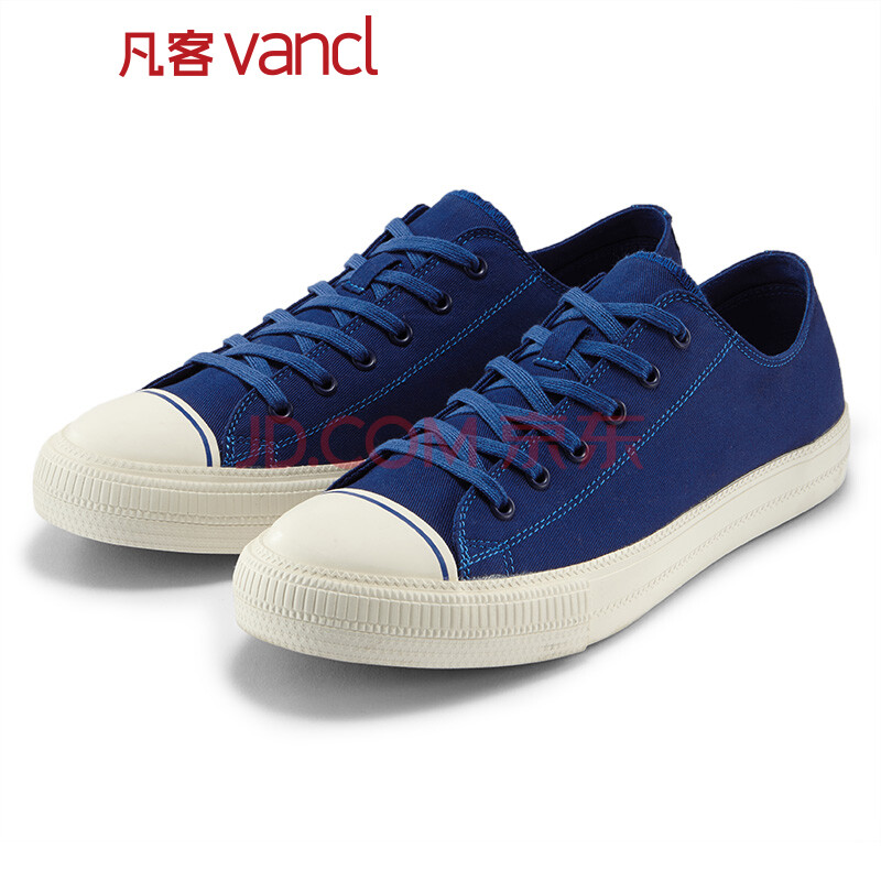 Vancl·²¿Í³ÏÆ· ·«²¼Ð¬ÐÂ¿îÆ½µ×ѧÉúÇഺʱÉаٴîÐÝÏÐЬÄпî2 ÉÀ¶É« 42