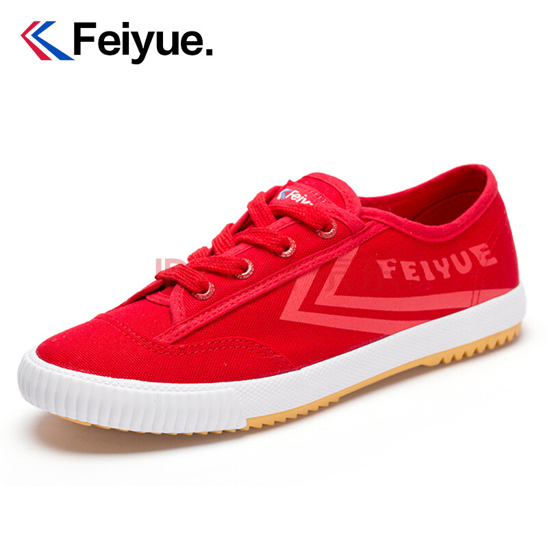 ·ÉÔ¾£¨Feiyue£©ÉÙÁÖ»êÉý¼¶¿î¶àÉ« Ô˶¯ÌᄊЬÄÐÅ®Ã÷ÐÇͬ¿î·«²¼Ð¬ ºìÉ« 40£¨Æ«´ó1Â룩