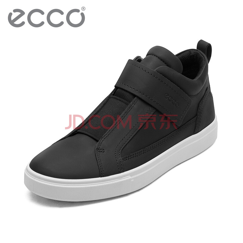 ECCO°®²½Ê±ÉиöÐÔÄÐÊ¿Ô˶¯ÐÝÏÐЬ ţƤƴ½ÓħÊõÌùÄÐЬ ¿¶ûϵÁÐ ºÚÉ«53067401001 42
