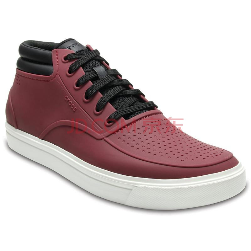 È«Çò¹º CROCS¿¨Âå³ÛÄÐÊ¿ÊæÊÊÖаïcitilaneÐÝÏÐЬ 204686 º£Íâ°üÓÊ Garnet/White 12