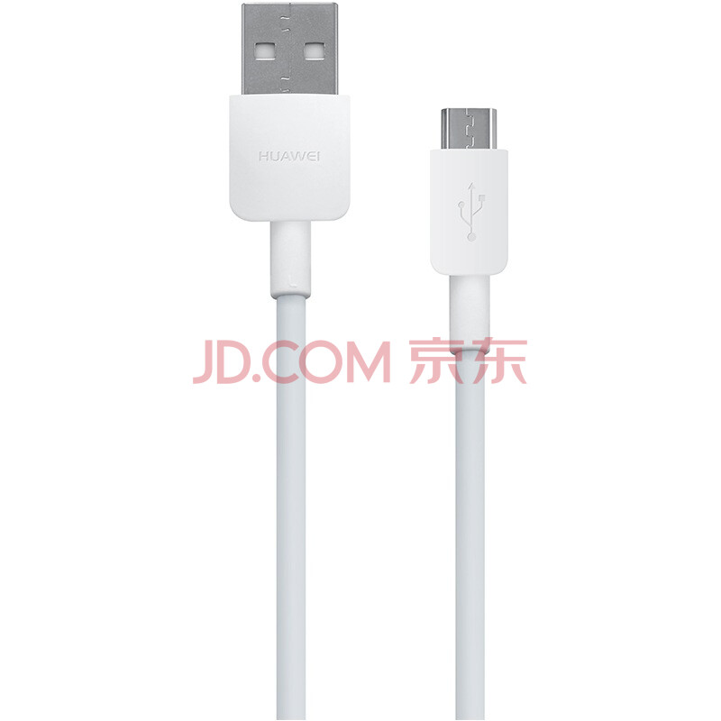 华为（HUAWEI）原装USB数据线 充电线 连接线 安卓电源线 1米 白色 安卓Micro USB2.0接口通用