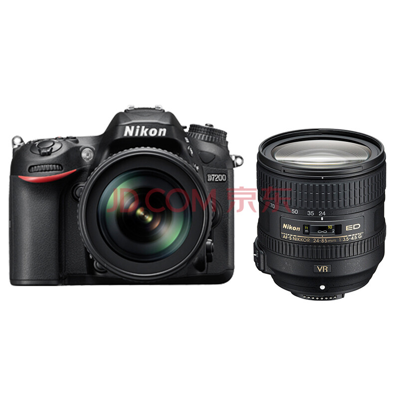 尼康(Nikon)D7200单反拆机身搭配尼康镜头 50