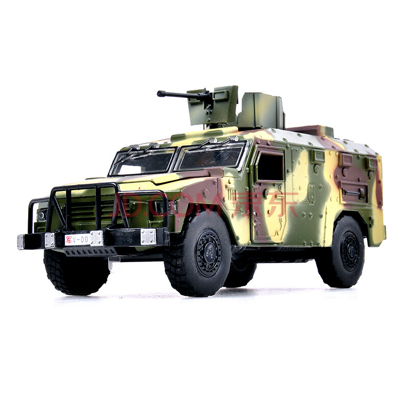 1:32 雷诺 夏尔巴人 特警防爆装甲车 警车 军车 合金汽车模型玩具 军