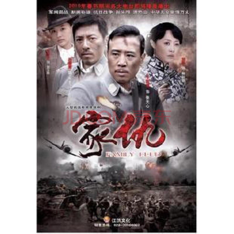 电视剧 军事/谍战 【原装◆正版】家仇 经济版 盒装 6dvd 吕颂贤 刘蓓
