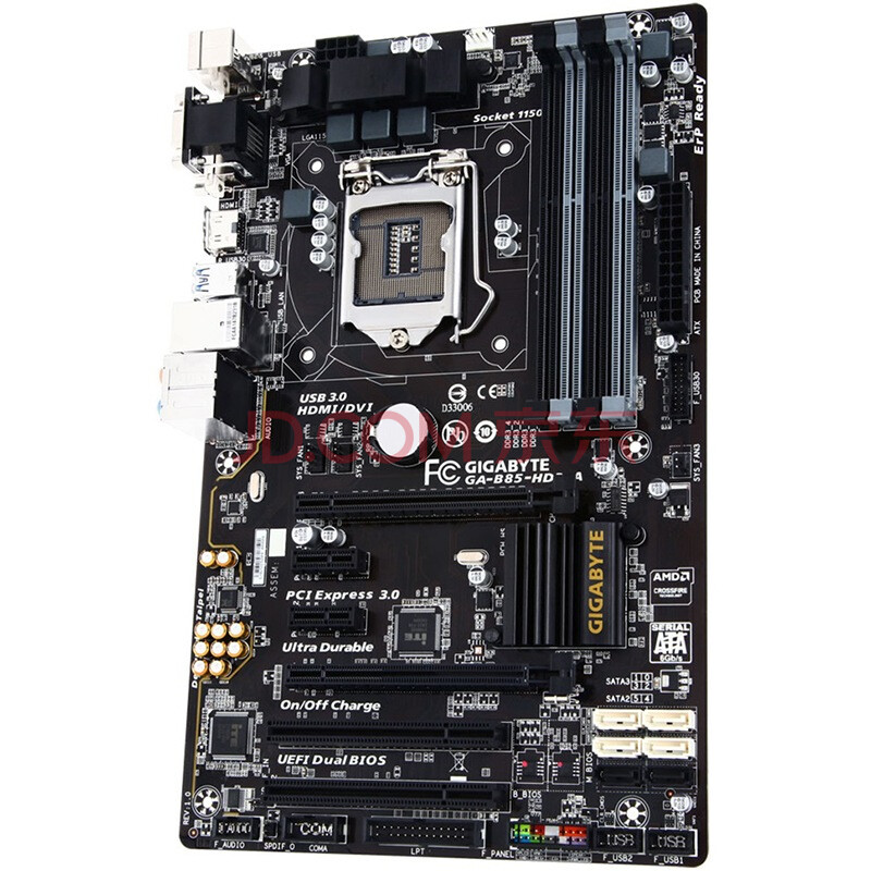 技嘉(gigabyte)b85-hd3-a 主板 (intel b85/lga1150)