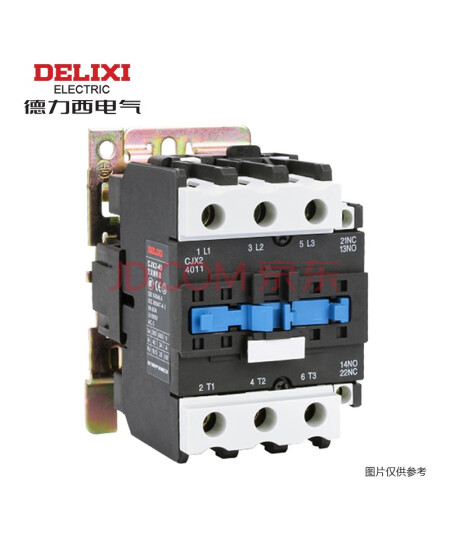 德力西电气 CJX2-3210 220V 交流接触器220v 50Hz 1NO 通用接触器 CJX23210M 交流接触器