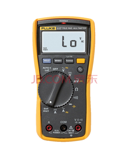 福禄克（FLUKE）F117C 真有效值数字万用表 交直流万能表多用电流表 智能电工表