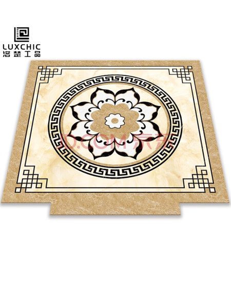 洛楚（Luxchic）电梯轿厢地板地毯定制3mm PVC电梯地毯地垫地胶可定logo图案仿大理石耐磨防水