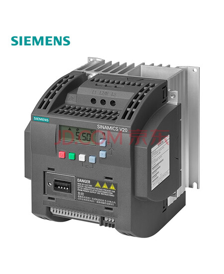 西门子 V20 三相380-480VAC 3KW 7.3A 标配 USS/Modbus 6SL32105BE230UV0 通用变频器