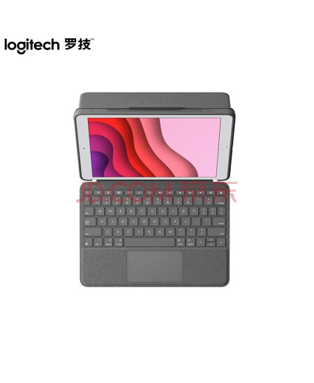  罗技（Logitech） Combo Touch ipad键盘保护套 妙控键盘 配备触控板键盘 适配10.2英寸iPad第七、八代