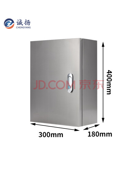诚扬CY-3J3418户外不锈钢防雨配电箱室外基业箱监控箱控制箱C 300*400*180【304基业箱】
