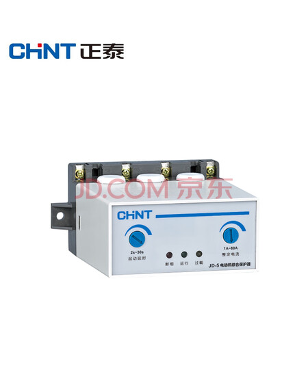 正泰（CHNT）电机保护器 电机综合保护器JD-5-80A～200A-AC380V（常开）