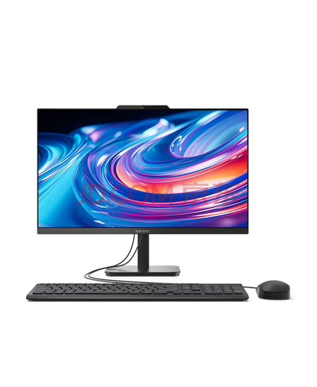 联想扬天S660 一体机电脑23.8英寸商用办公台式电脑主机(N100 16G 512G SSD)键鼠套装 