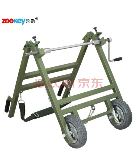 哲奇 ZQ-YZ4625C简易型 野战光缆收放架（不含排线机构）野战光缆收放车 放线车  1台价