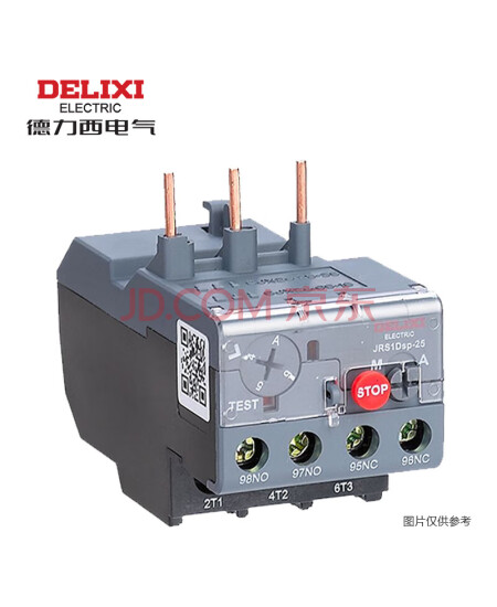德力西电气热过载保护继电器搭配CJX2S接触器 热继电器JRS1Dsp-25 0.25-0.4A RoHS,F