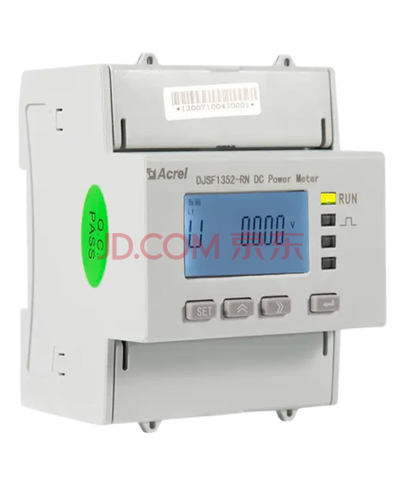安科瑞DJSF1352-RN导轨式直流表，两路直流电能计量 DJSF1352-RN/D