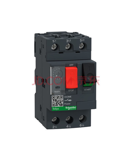 施耐德电气 SCHNEIDER ELECTRIC 电机保护器 热磁断路器 启动器2.5-4A GV2ME08C