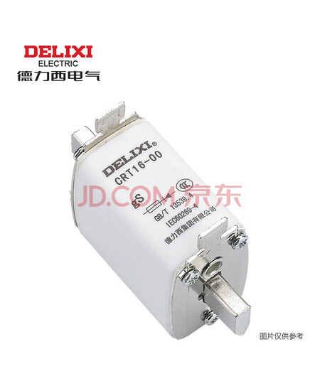 德力西电气 CRT-1600 100A 25KA 80VDC CRT1600T100 熔断器本体
