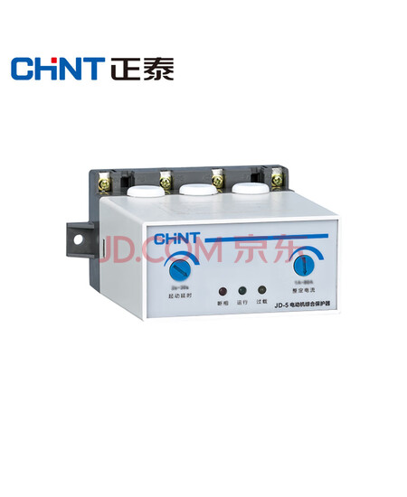 正泰（CHNT）JD-5电机保护器 电机综合保护器 JD-5-1A～80A-AC220V（常开） 