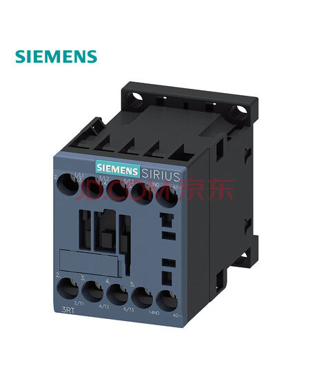 西门子3RT6交流接触器 控制线圈电压24VDC 额定电流9A 3RT60161BB41 江苏中烟