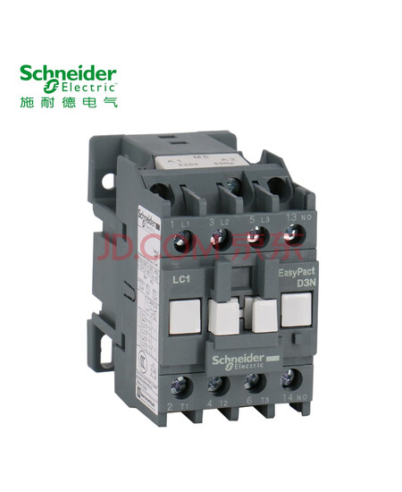 施耐德电气 EasyPact D3N 18A 220VAC 3P 3NO LC1N1810M5N 交流接触器 东风日产客户