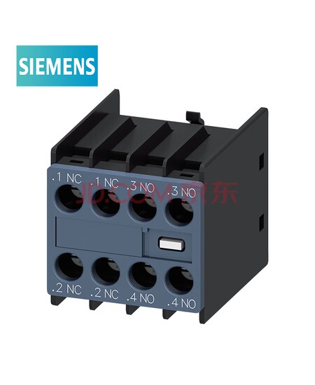 西门子 3RT6附件 辅助触头 2NO+2NC 正面安装 3RH69111HA22 接触器附件