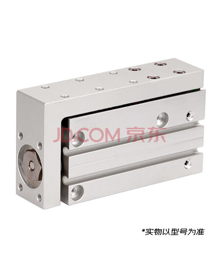 亚德客 侧轨型精密滑台气缸 双作用 带磁环 HLH10X40S