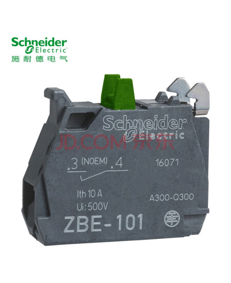 施耐德电气 XB4 22mm 按钮附件 ZBE101 触点模块 YW企业客户