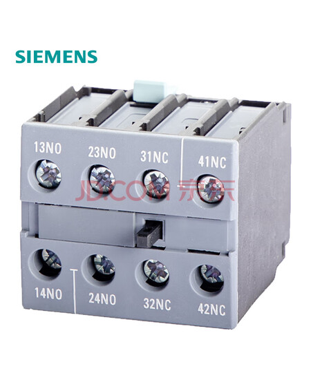 西门子 3RT5附件 辅助触头 2常开+2常闭 正面安装 3RH59211FA22 接触器附件