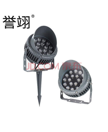 誉翊 LED投光灯 户外防水照树射灯庭院景观灯LX 150mm-12W暖白光