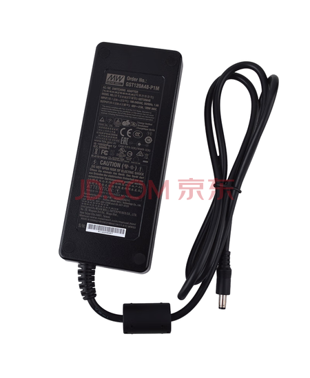 明纬（MEANWELL） GST120A48-P1M电源适配器企业级三插进线 48V2.5A（不含输入线）