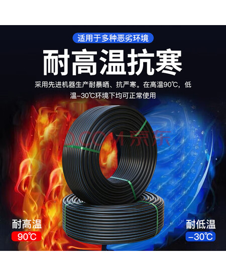 巨成云 国标PE给水管 直管灌溉水管DN40 壁厚3.7mm 1.6MPa 6米/根 1根价