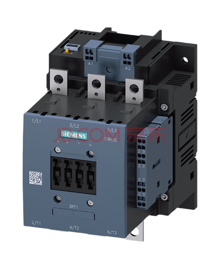 西门子 3RT1交流接触器 3RT10542XF460LA2 直流线圈 110VDC 3P 115A 3NO 2NO+2NC