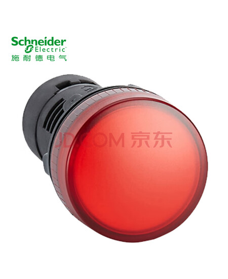 施耐德电气 塑料信号灯 XB2BVQ4LC 红色 安装直径22mm 1只
