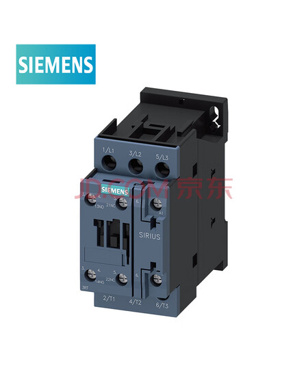 西门子 3TF升级替换 3RT6 交流接触器 9A 230VAC 3P 1常开+1常闭 交流 50/60Hz 400V 3RT60231AL20