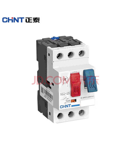 正泰（CHNT）马达保护断路器 三相电机启动保护器NS2-25-2.5-4A