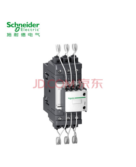施耐德电气 TeSys D 62kvar 220VAC LC1DWKM7C 电容接触器