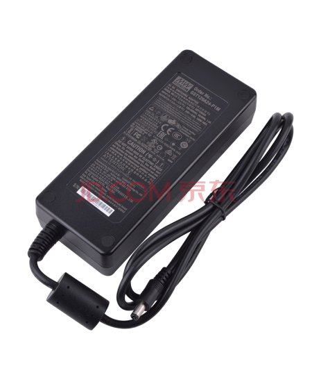 明纬（MEANWELL）开关电源24V 5A  适配器企业级三插进线 GST120A24-P1M（不含输入线）