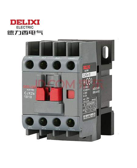 德力西电气 CJX2s-1811 380V/400V 50Hz RoHS 18A 1NO+1NC CJX2S1811Q 交流接触器