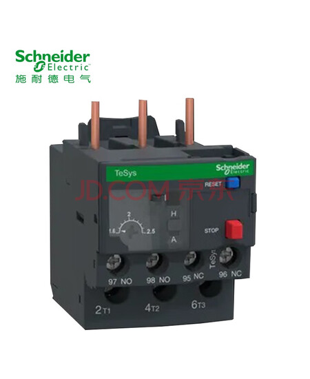 施耐德热继电器 LRD（国产） 适配LC1-D09…D38 电流范围1.6-2.5A LRD07C 过载继电器