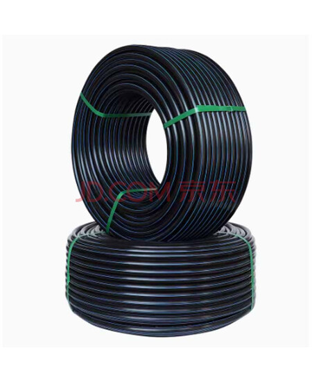来禹 PE管饮用水pe水管pe给水管硬管热熔水管黑色100米/盘	40mm