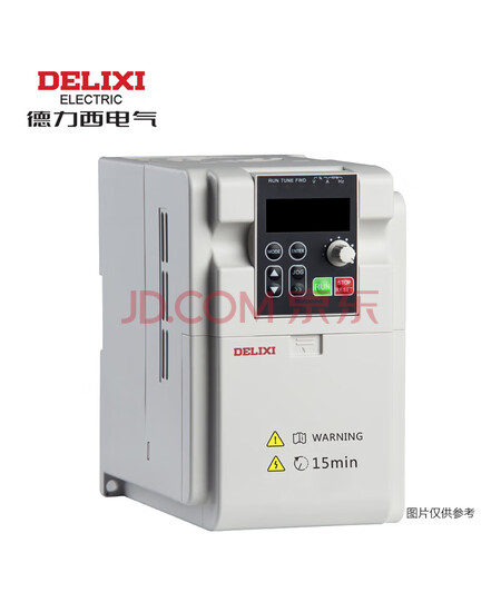 德力西电气 通用变频器 CDI-EM60G1R5S2 1.5KW 单相220V输入 三相输出 风机水泵
