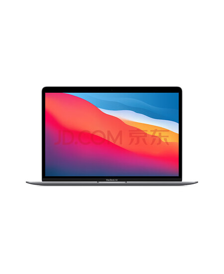 APPLE苹果 MacBook Air 13.3 8核M1芯片(7核图形处理器) 16G 256G SSD 深空灰色 笔记本电脑 Z124000CF