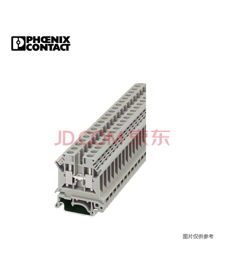 菲尼克斯 UK 6 N 直通式接线端子 导线截面积6mm² 螺钉连接 800V  41A 3004524，T